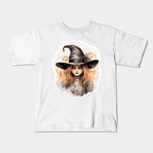 Witch in hat Kids T-Shirt